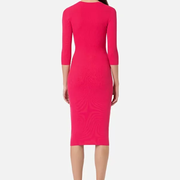 Elisabetta franchi rochie fucsia - Anna Forgaci