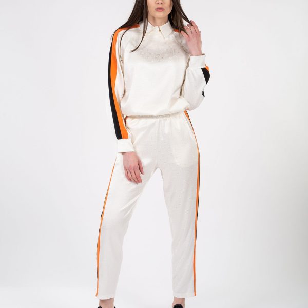Trening ivoar cu dunga orange g by gattinolli - Anna Forgaci