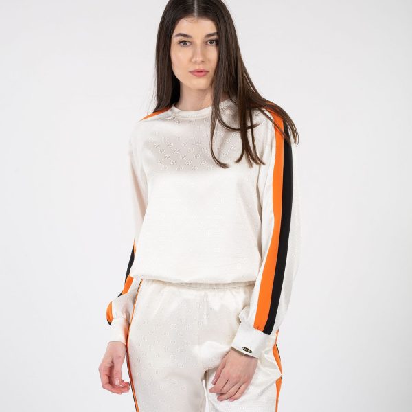 Trening ivoar cu dunga orange g by gattinolli - Anna Forgaci
