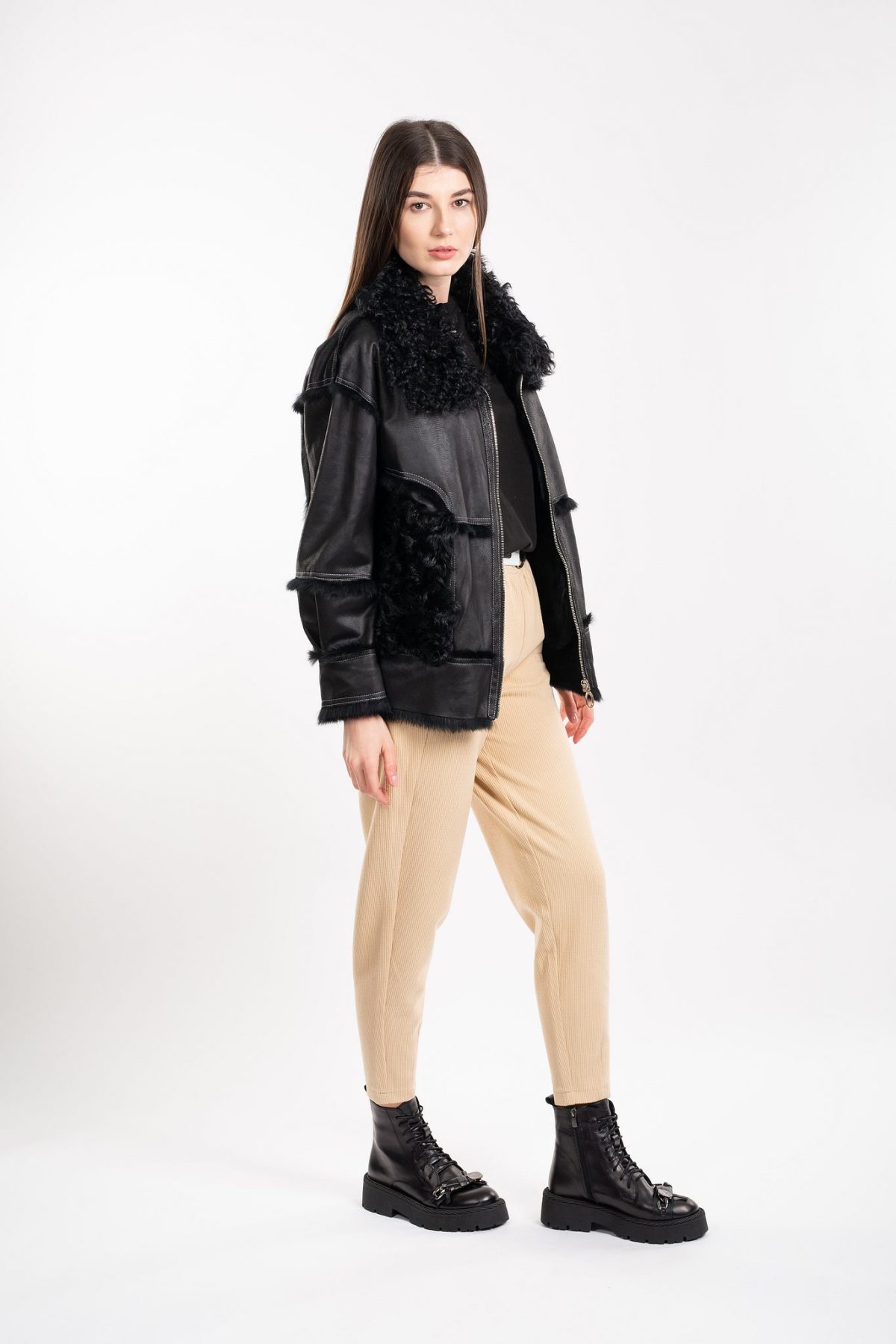 Ghete accesoriu argintiu interior exterior piele - Anna Forgaci