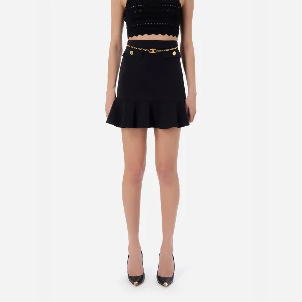 Fusta mini cu lant elisabetta franchi - Anna Forgaci
