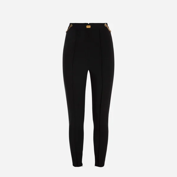 Pantaloni negri elisabetta franchi - Anna Forgaci