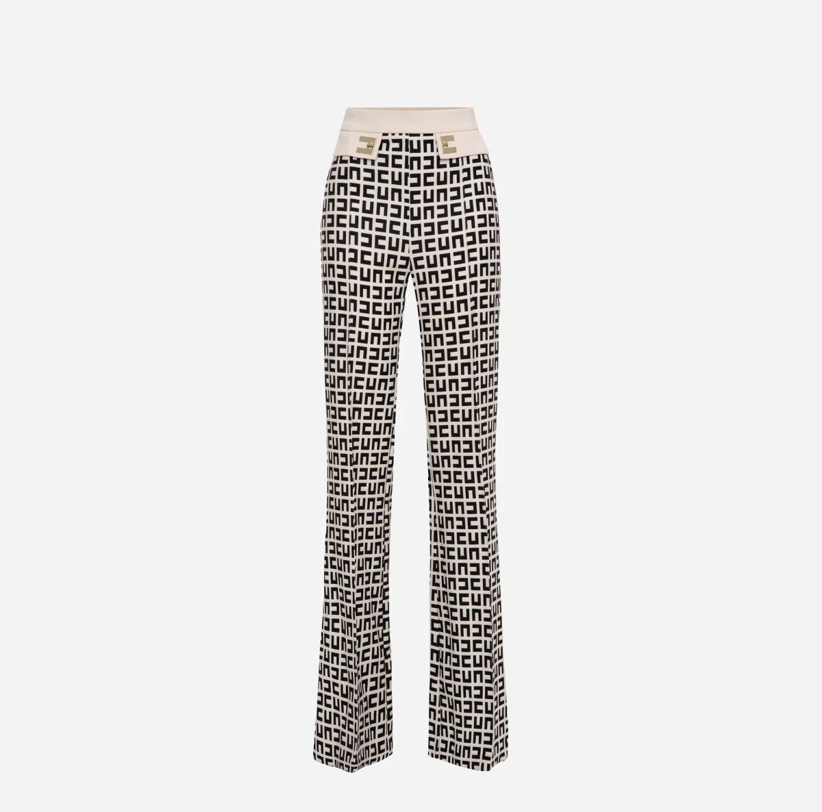 Pantaloni palazzo fit elisabetta franchi - Anna Forgaci