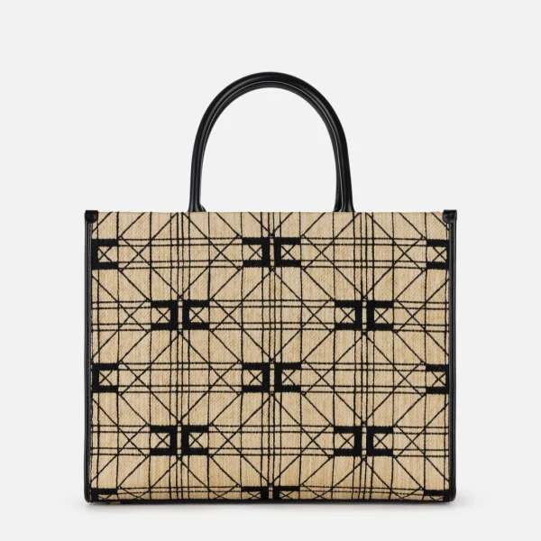 Geanta shopper jacquard elisabetta franchi - Anna Forgaci