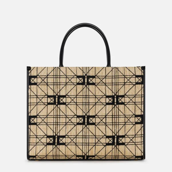 Geanta shopper jacquard elisabetta franchi - Anna Forgaci