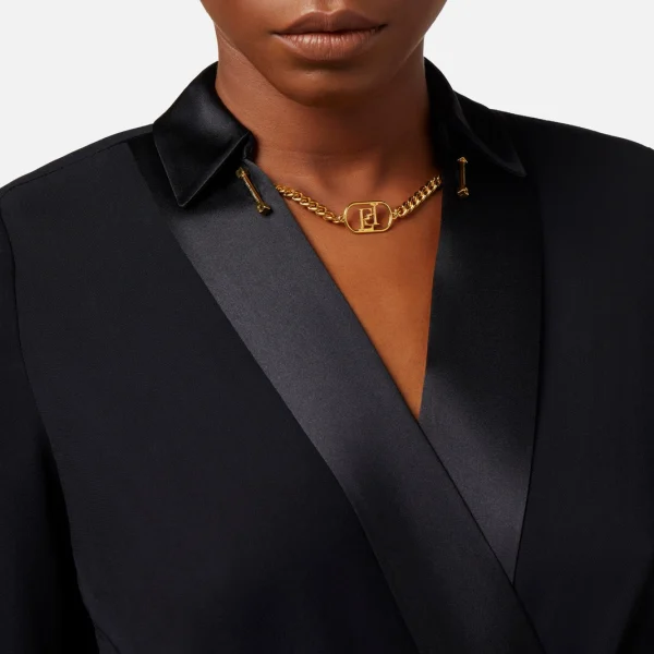 Bluză tip body cu detalii elegante - elisabetta franchi - Anna Forgaci