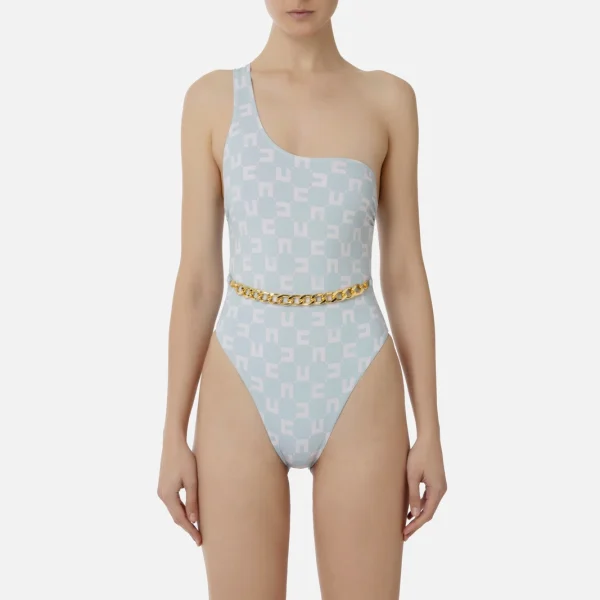 Costum de baie monocrom elisabetta franchi - Anna Forgaci