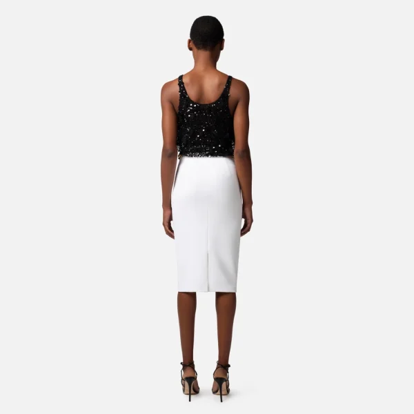Fusta midi elisabetta franchi - Anna Forgaci
