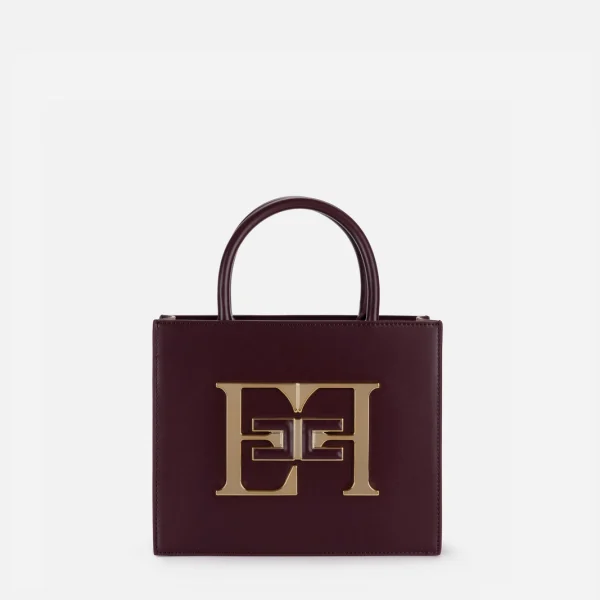 Geanta de mână mică cu logo elisabetta franchi - Anna Forgaci