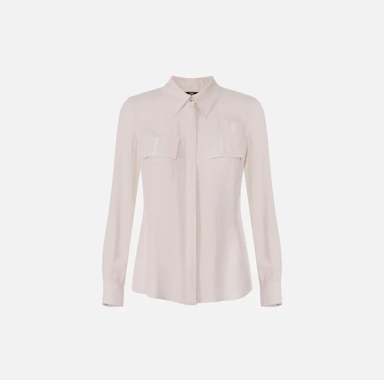 Bluză din georgette dubl elisabetta franchi - Anna Forgaci