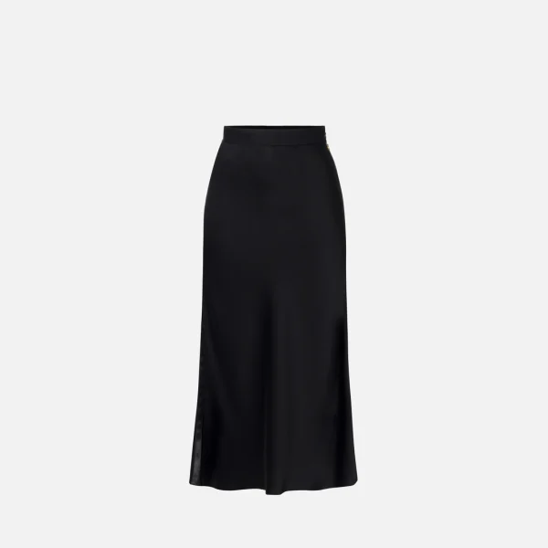 Fustă midi din satin elisabetta franchi - Anna Forgaci