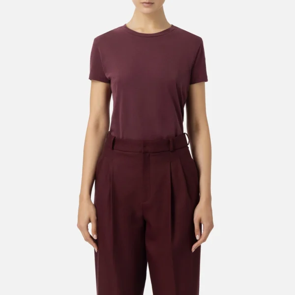 Tricou din jerseu de bumbac elisabetta franchi - Anna Forgaci