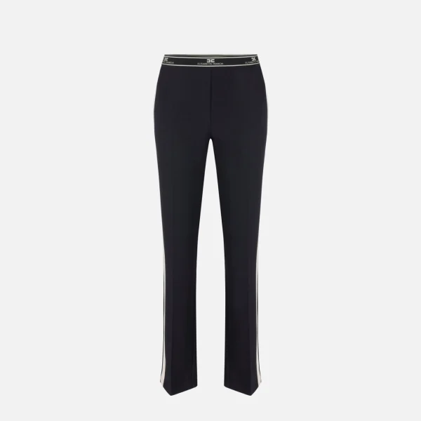 Pantaloni din crêpe elisabetta franchi - Anna Forgaci
