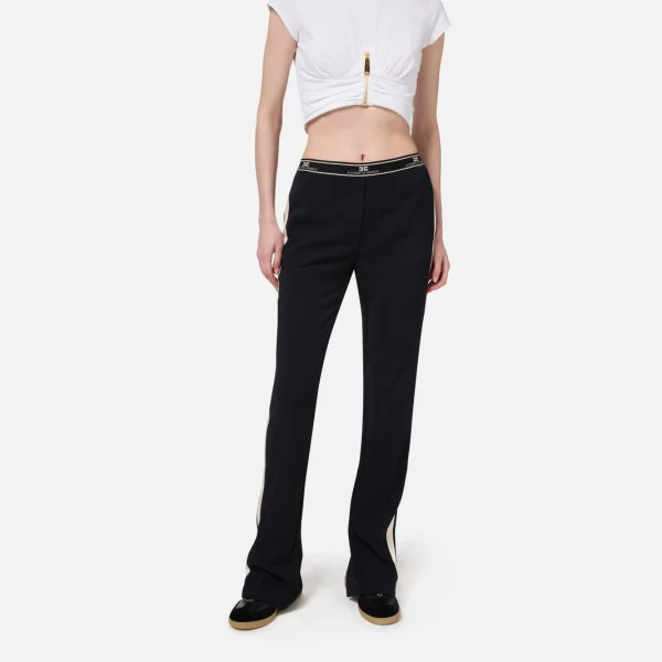 Pantaloni din crêpe elisabetta franchi - Anna Forgaci
