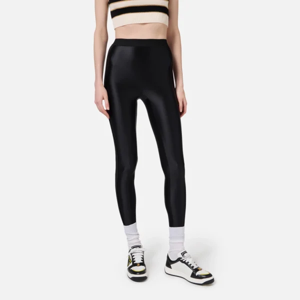 Colanți din lycra lucioasă elisabetta franchi - Anna Forgaci