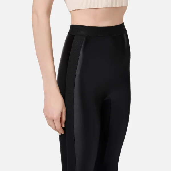 Colanți din lycra lucioasă elisabetta franchi - Anna Forgaci
