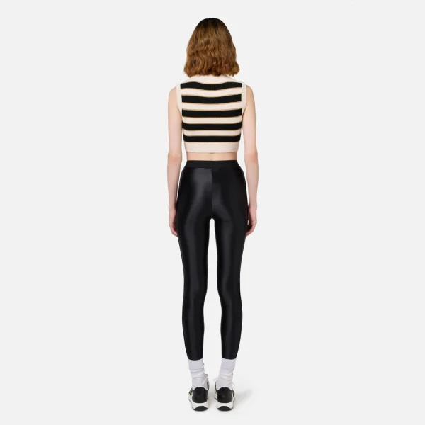 Colanți din lycra lucioasă elisabetta franchi - Anna Forgaci