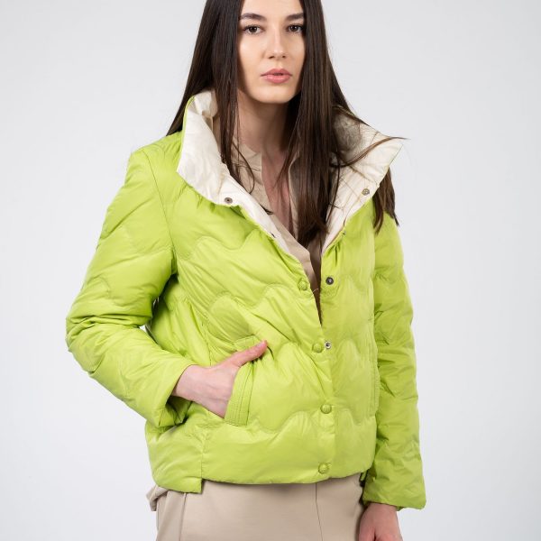 Jacheta anis cu puf natural interior - Anna Forgaci