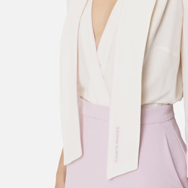Rochie din țesături georgette și crêpe elisabetta franchi - Anna Forgaci
