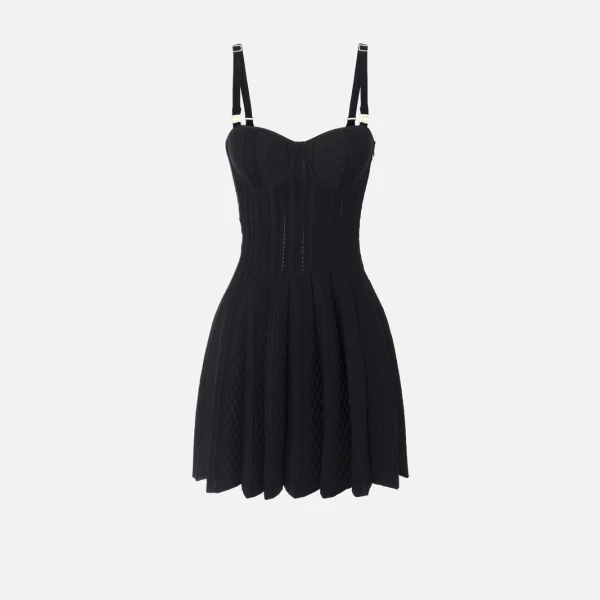 Rochie din tricot cu pliuri elisabetta franchi - Anna Forgaci