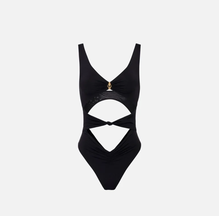 Costum de baie cu noduri elisabetta franchi - Anna Forgaci