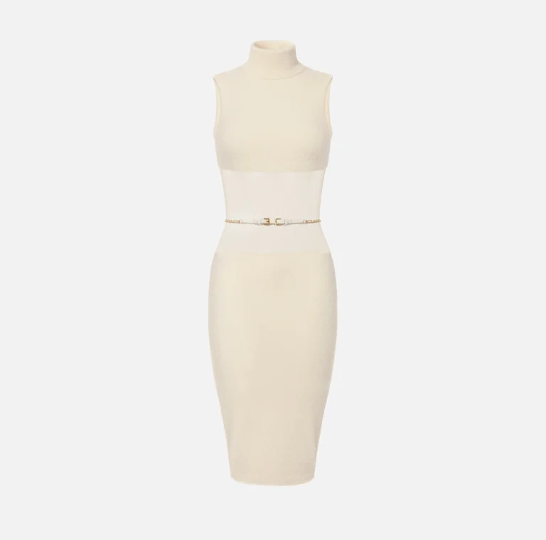 Rochie din tricot cu curea - Anna Forgaci