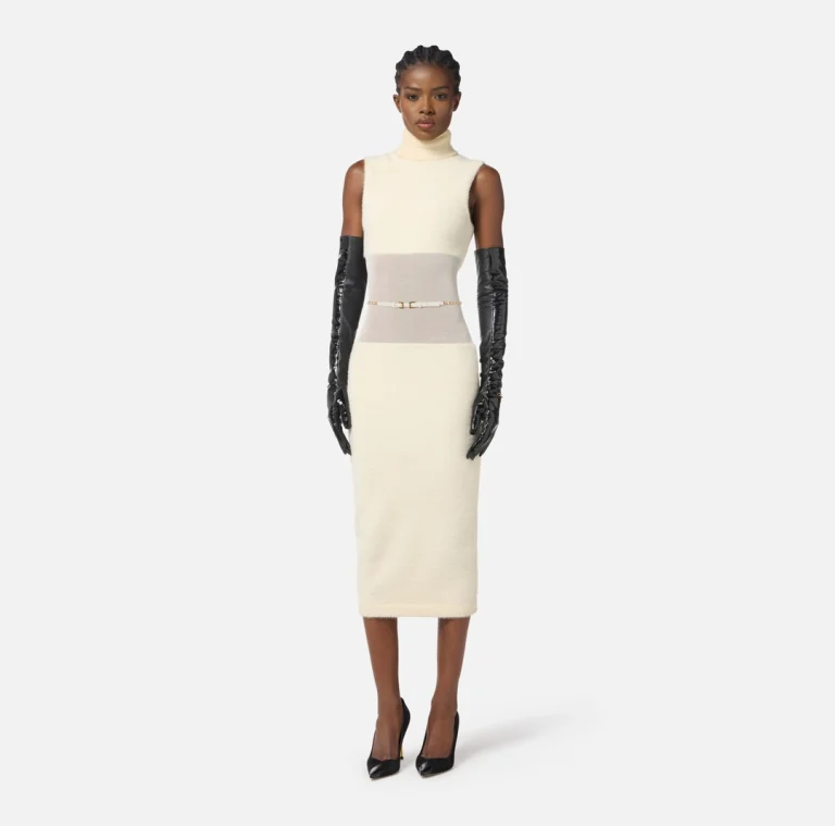 Rochie din tricot cu curea - Anna Forgaci