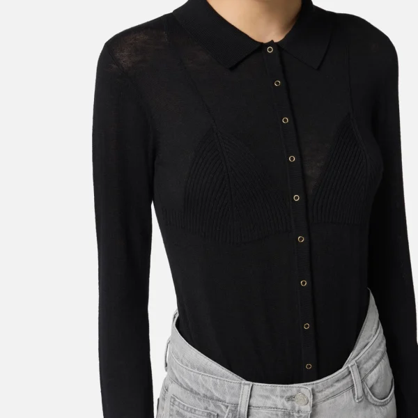 Cardigan din amestec de lână. - Anna Forgaci