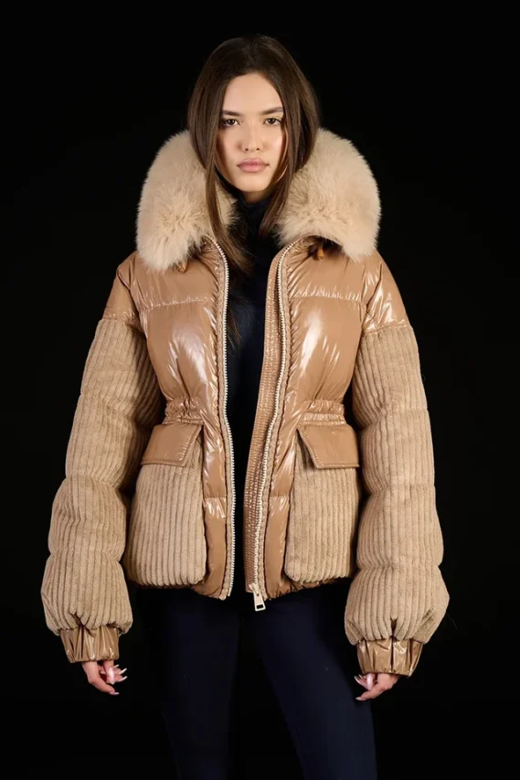 Geaca scurta flo&clo dritas puffy bi 4 - Anna Forgaci